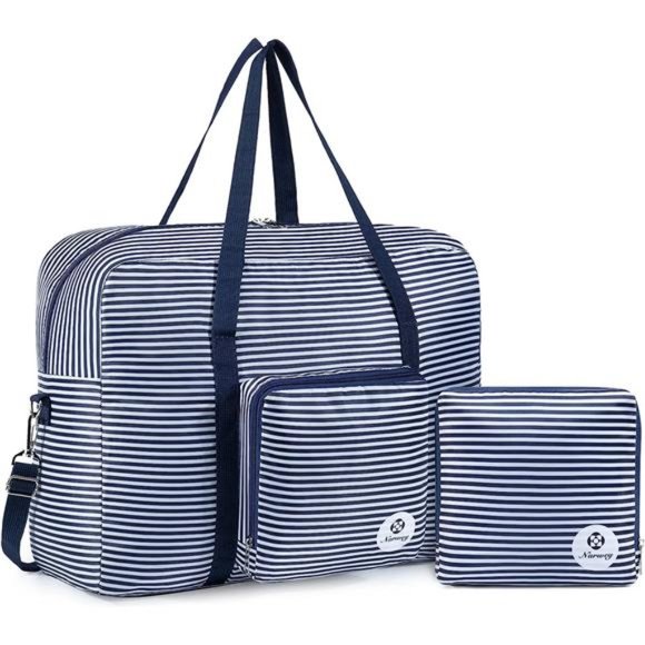 Bag 18x14x8 Foldable Travel Duffel Stripe